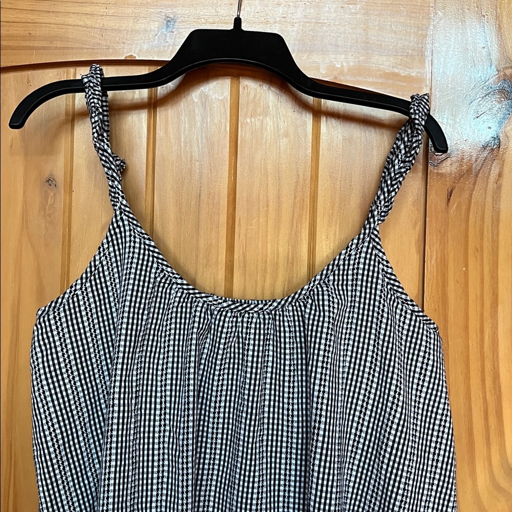 The nines by hatch gingham print cotton dress - Picture 2 of 9
